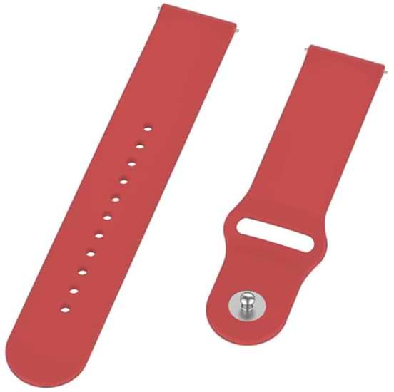Фото - Ремінець для смарт-годинника BeCover for Samsung Galaxy Watch 46mm/Watch 3 45mm/Gear S3 Classic/Gear S3 Frontier Red (706308)