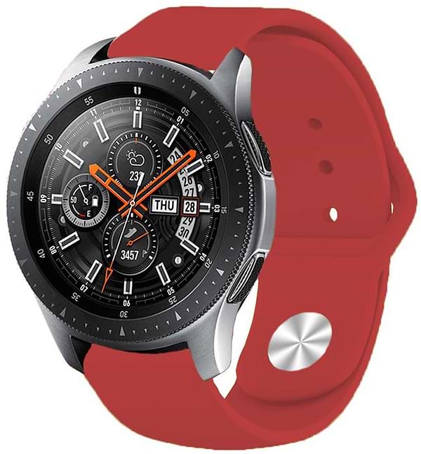 Фото - Ремінець для смарт-годинника BeCover for Samsung Galaxy Watch 46mm/Watch 3 45mm/Gear S3 Classic/Gear S3 Frontier Red (706308)