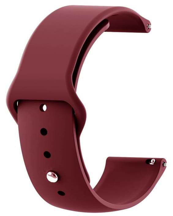 Ремінець для смарт-годинника BeCover for Amazfit Stratos 1/2/2S/3/GTR 2/GTR 47mm/GTR Lite 47mm/Nexo/Pace Dark-Red (706369)