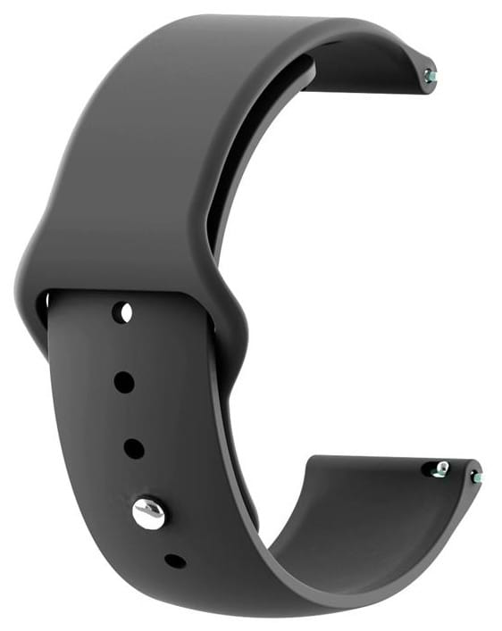 Ремешок для смарт-часов BeCover for Amazfit Stratos 1/2/2S/3/GTR 2/GTR 47mm/GTR Lite 47mm/Nexo/Pace Black (706376)