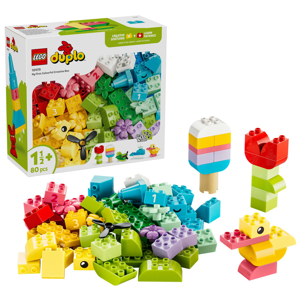 Конструктор LEGO  DUPLO Classic Коробка кубиків для яскравих творчих збірок (10479)