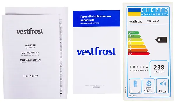 Фото - Морозильная камера Vestfrost CMF144W