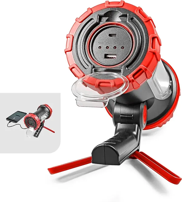 Фото - Фонарь аккумуляторный Stark L-1-01 Li 5W Osram LED + 3W COB (243000101)