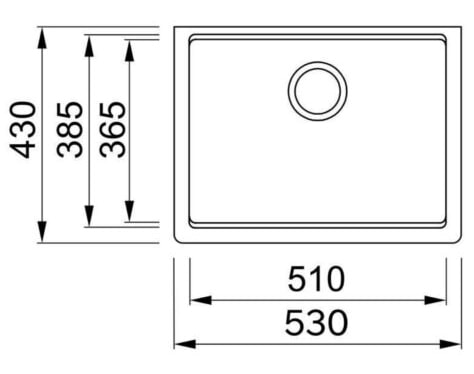 Фото - Мийка кухонна Elleci TIME 105 under top cemento 48