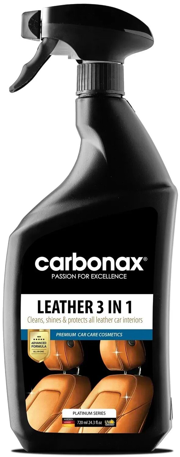 Фото - Средство для кожи авто Carbonax 3 в 1 720 мл (106) Фото - Средство для кожи авто Carbonax 3 в 1 720 мл (106)