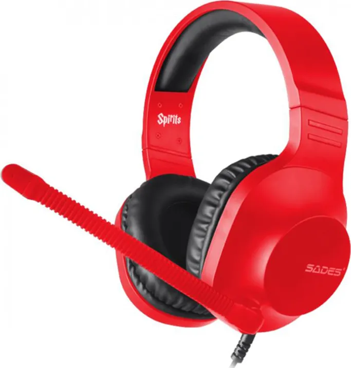 Навушники повнорозмірні дротові Sades SA-721 Spirits Red (sa721rdj) - Фото 1