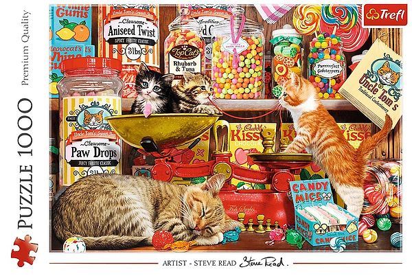 Фото - Пазлы (8+) Trefl "Кошачьи сладости" 1000 эл. (10630)