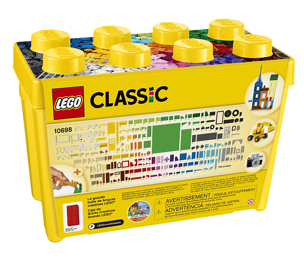 Фото - Конструктор LEGO Classic Коробка кубиков для творческого конструирования (10698)