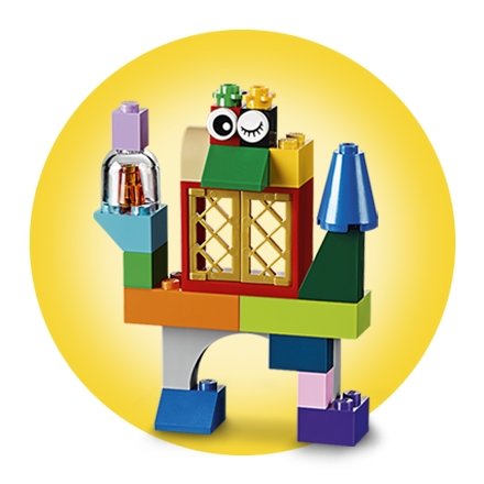 Фото - Конструктор LEGO Classic Коробка кубиков для творческого конструирования (10698)