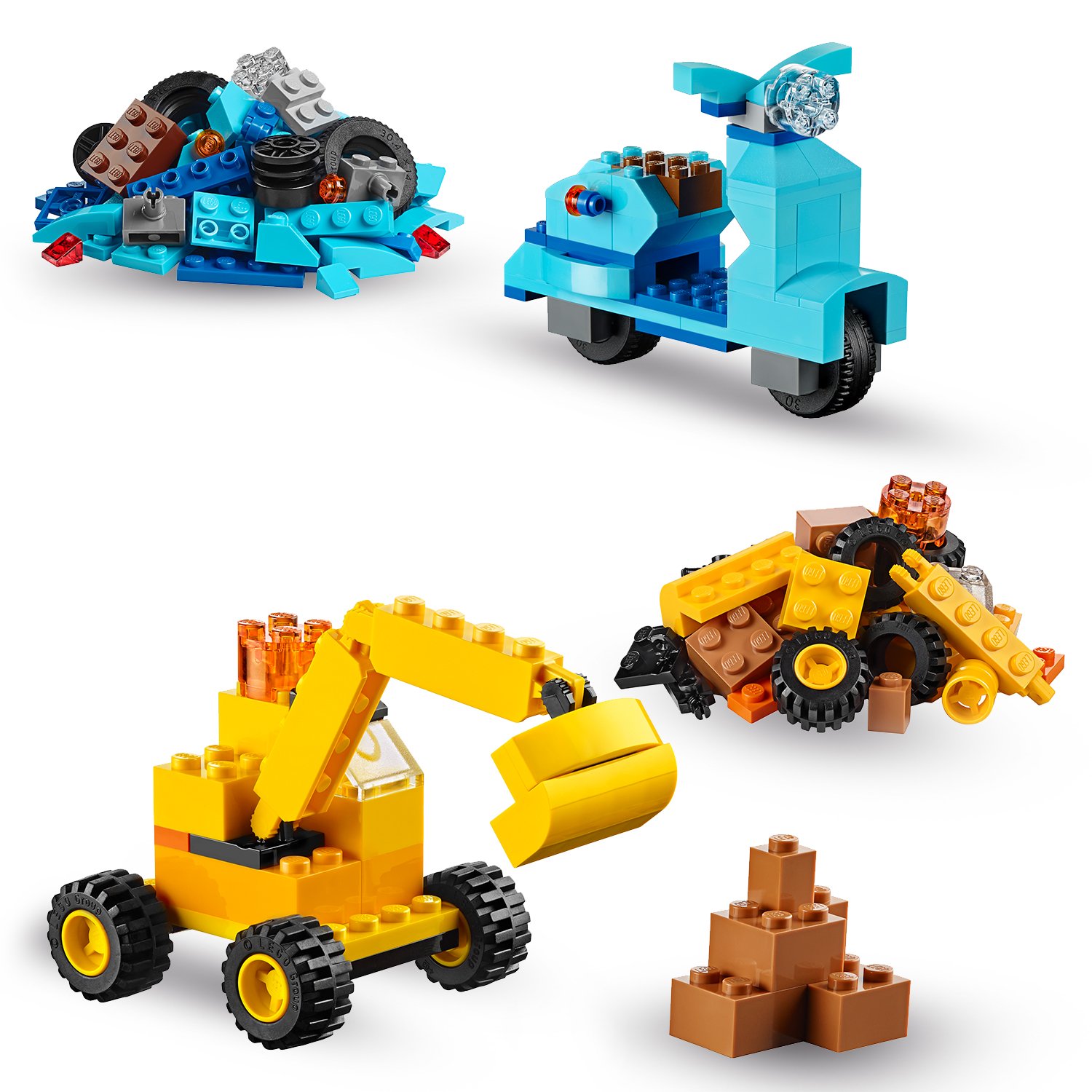Фото - Конструктор LEGO Classic Коробка кубиков для творческого конструирования (10698)