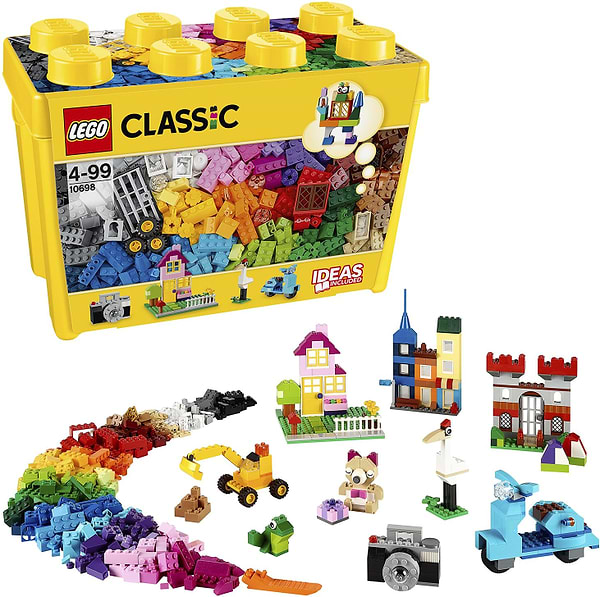 Фото - Конструктор LEGO Classic Коробка кубиков для творческого конструирования (10698)