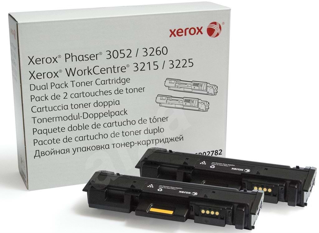 Картридж-тонер Xerox Phaser P3052/3260/WC3215/3225 Dual Pack (6K) (106R02782)