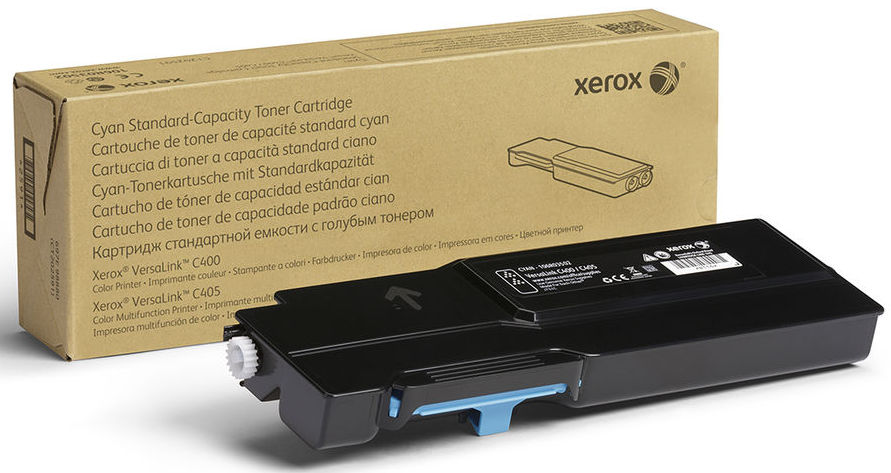 Картридж для цветных лазерных принтеров Xerox VLC400/405 Cyan 8000 стр. (106R03534)