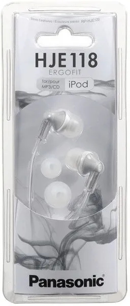 Фото - Навушники вкладиші Panasonic RP-HJE118GU-S
