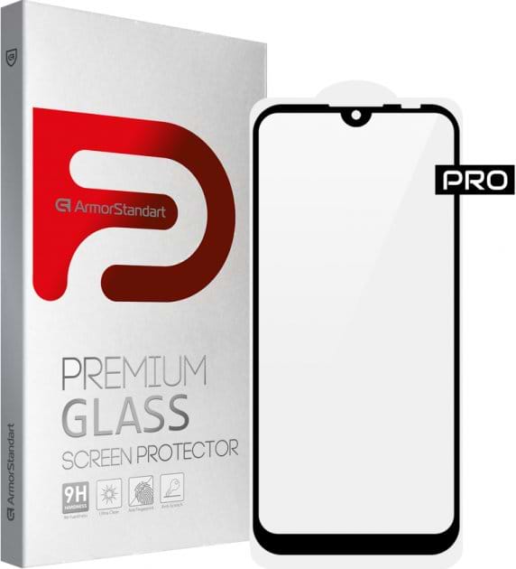 Фото - Защитное стекло для смартфона Armorstandart Pro for Motorola Moto E6i Black 0.33mm (ARM59409)