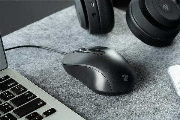 Фото - Мышь проводная 2E MF160 USB Black (2E-MF160UB)