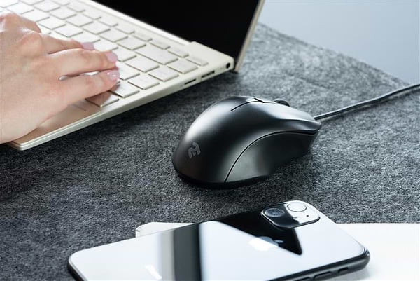 Фото - Мышь проводная 2E MF150 USB Black (2E-MF150UB)