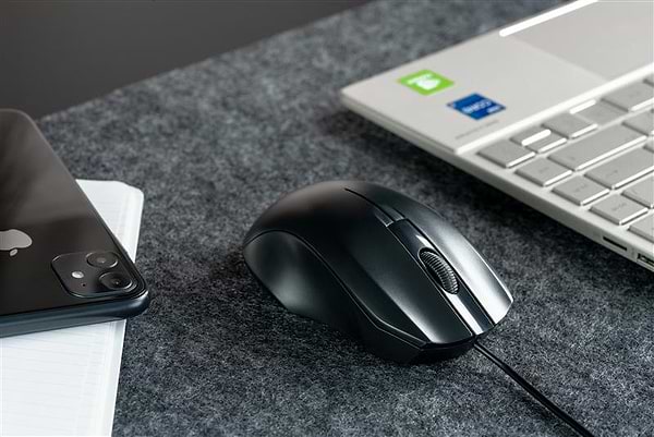 Фото - Мышь проводная 2E MF150 USB Black (2E-MF150UB)