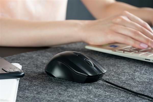 Фото - Мышь проводная 2E MF150 USB Black (2E-MF150UB)