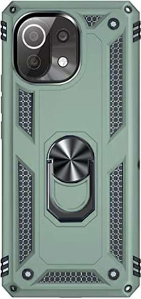 Чохол для смартфону BeCover Military for Xiaomi Mi 11 Lite/Mi 11 Lite 5G Dark Green (706645) - Фото 1