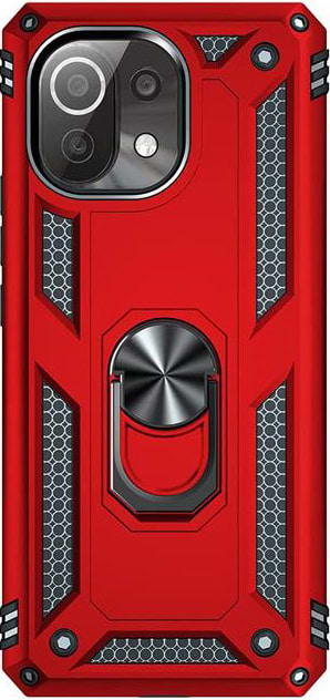 Чехол для смартфона BeCover Military for Xiaomi Mi 11 Lite/Mi 11 Lite 5G Red (706644) - Фото 1
