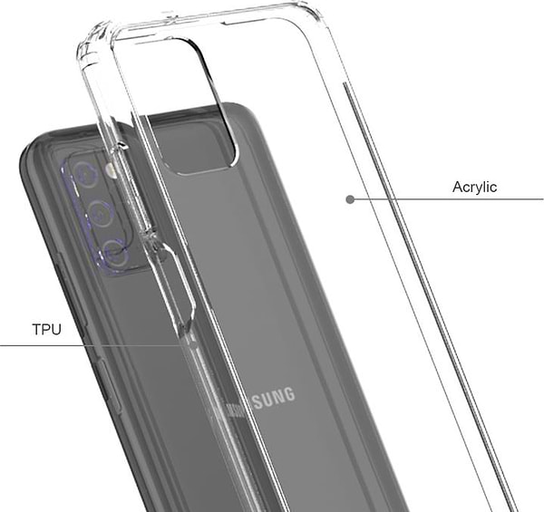 Фото - Чохол для смартфону BeCover for Samsung Galaxy A03s SM-A037 Transparancy (706650)