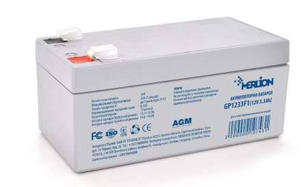 Акумулятор для ДБЖ Merlion 12V 3.3AH (GP1233F1/10743) AGM