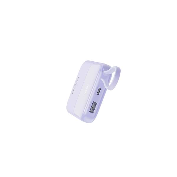 Фото - Батарея мобільна Canyon OnPower 101 built-in cable 10000 mAh PD22.5W Purple (CNS-CPB101PU)