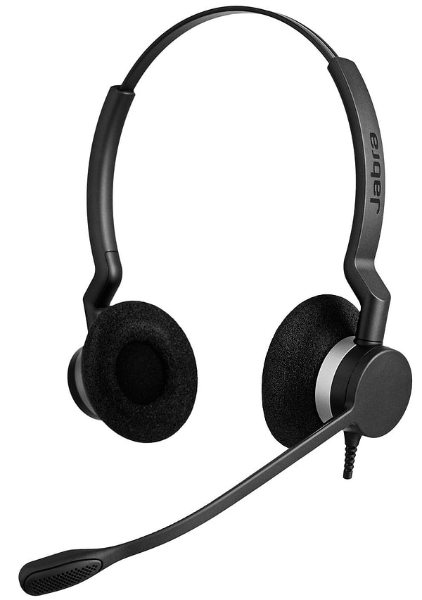 Фото - Гарнитура проводная Jabra Biz 2300 QD Duo Black (2389-820-109)