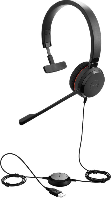 Фото - Гарнітура дротова Jabra Evolve 30 II MS Mono Black (5393-823-309)