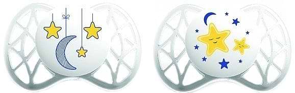 Ортодонтическая пустышка Nuvita Air 0м+ 2 шт. (NV7062)