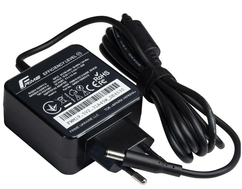 Зарядное устройство для ноутбука Frime Lenovo 19.5V 2.31A 45W 4.5x3.0 мм (FWM19.5V2.31A45W_DE4530)