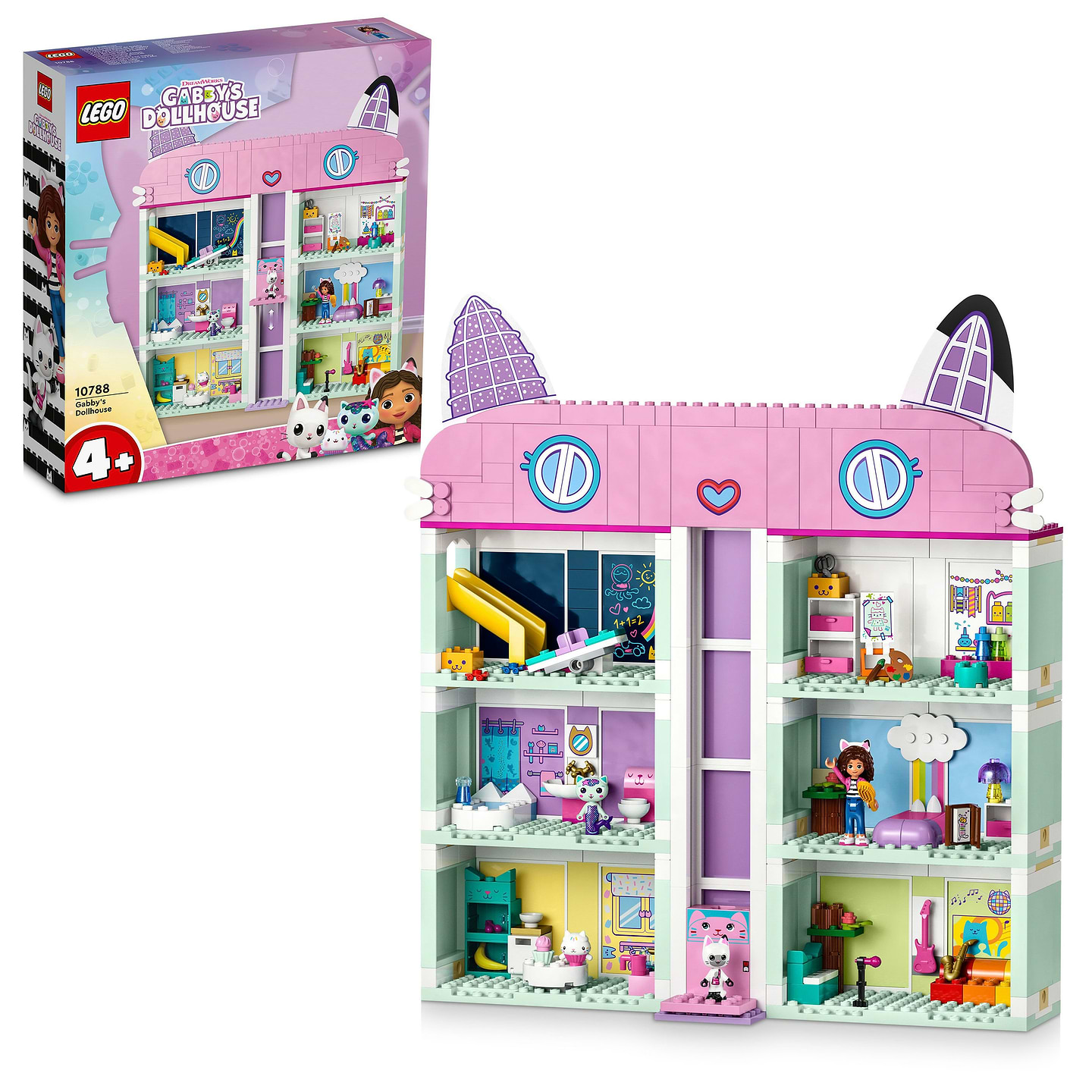 Конструктор LEGO Gabby's Dollhouse Ляльковий будиночок Ґаббі (10788) - Фото 1