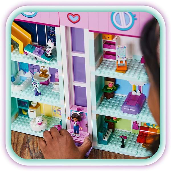 Фото - Конструктор LEGO Gabby's Dollhouse Ляльковий будиночок Ґаббі (10788)