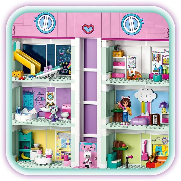 Фото - Конструктор LEGO Gabby's Dollhouse Ляльковий будиночок Ґаббі (10788)