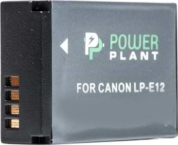 Акумулятор для фотокамери PowerPlant Canon LP-E12H 850mAh (CB970506)