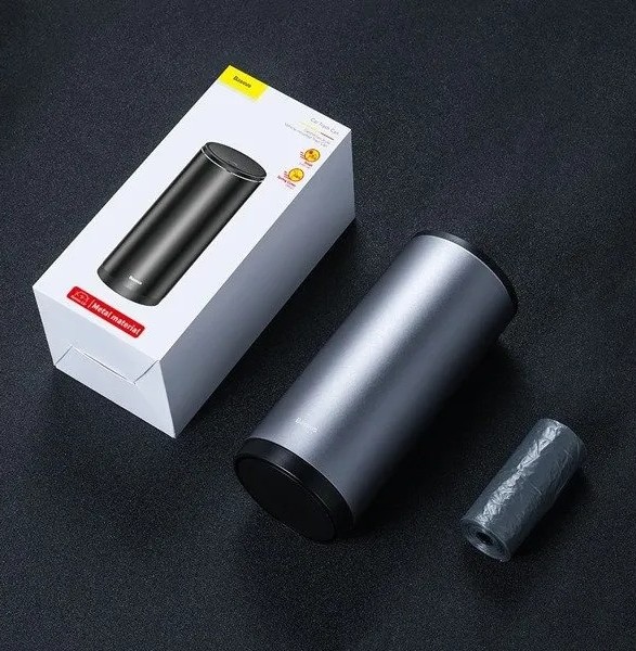 Фото - Автомобільний сміттєвий контейнер Baseus Style Vehicle-mounted Trash Can (CRLJT-01)