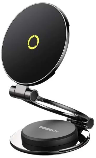 Автодержатель Baseus MagPro Series II Magnetic Car Mount Stick-on Version Cosmic Black (C40172900121-00) - Фото 1