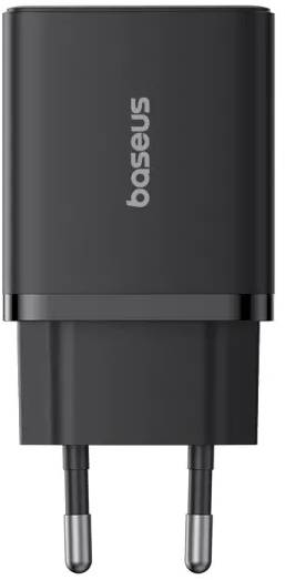 Фото - Мережевий зарядний пристрій Baseus Cube Fast Charger C+U 30W EU Cluster Black (P10111404113-00)