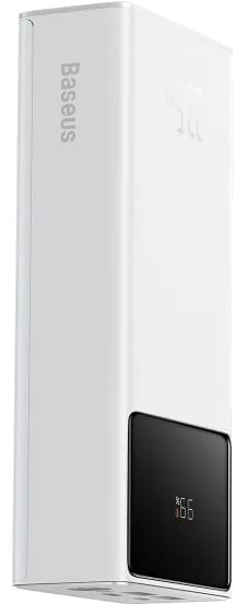 Фото - Батарея мобильная Baseus Star Lord Display 22.5W 30000 mAh QC3.0 PD3.0 White (PPXJ080102)