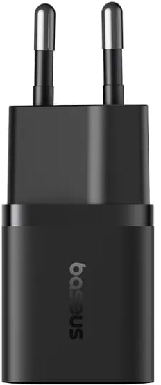 Фото - Сетевое зарядное устройство Baseus GaN5 Fast Charger (mini) 1C 25W EU Cluster Black (P10110909113-00)