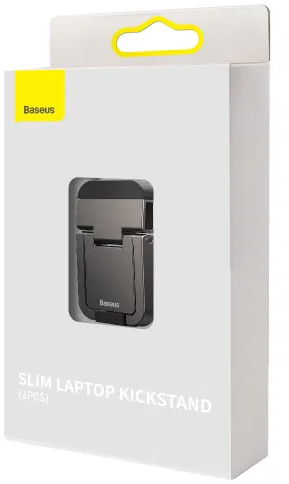 Фото - Підставка під ноутбук Baseus Slim Laptop Kickstand 2pcs Grey (LUZC000013)