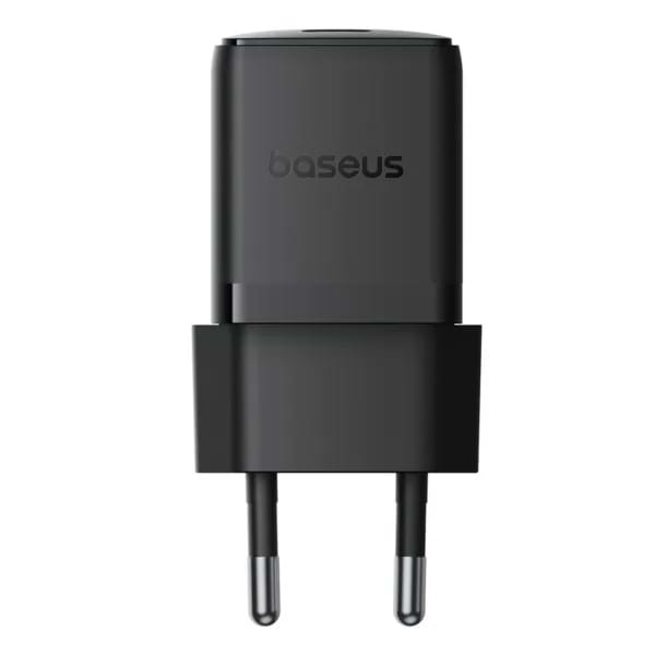 Фото - Сетевое зарядное устройство Baseus Palm Fast Charger 1C 20W EU Cluster Black (P10111602113-00)