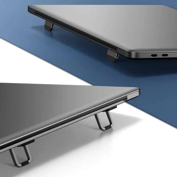 Фото - Підставка під ноутбук Baseus Slim Laptop Kickstand 2pcs Grey (LUZC000013)