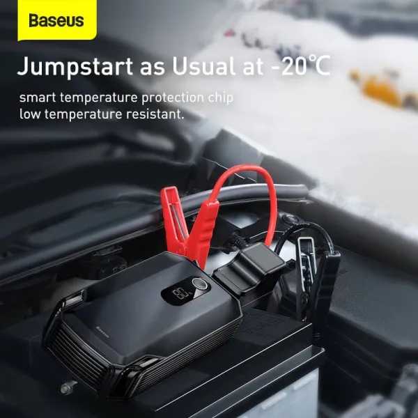 Фото - Пускозарядное устройство Baseus Super Energy Max Car Jump Starter 20000mAh, Peakcurrent 2000A Black (CGNL020001)