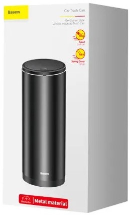 Фото - Автомобільний сміттєвий контейнер Baseus Style Vehicle-mounted Trash Can (CRLJT-01)
