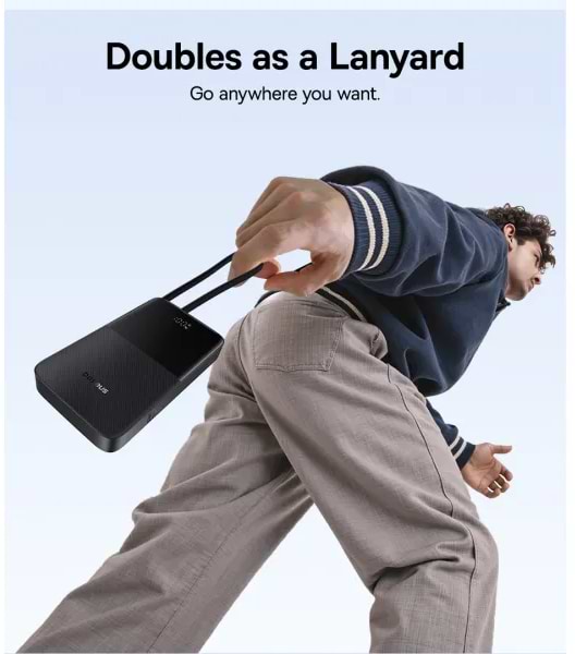 Фото - Батарея мобильная Baseus EnerFill Bipow2 Pro 22.5W 10000mAh Black (E0027600)