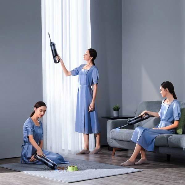 Фото - Автомобільний пилосос Baseus AP01 Handy Vacuum Cleaner Black C30450100111-00)