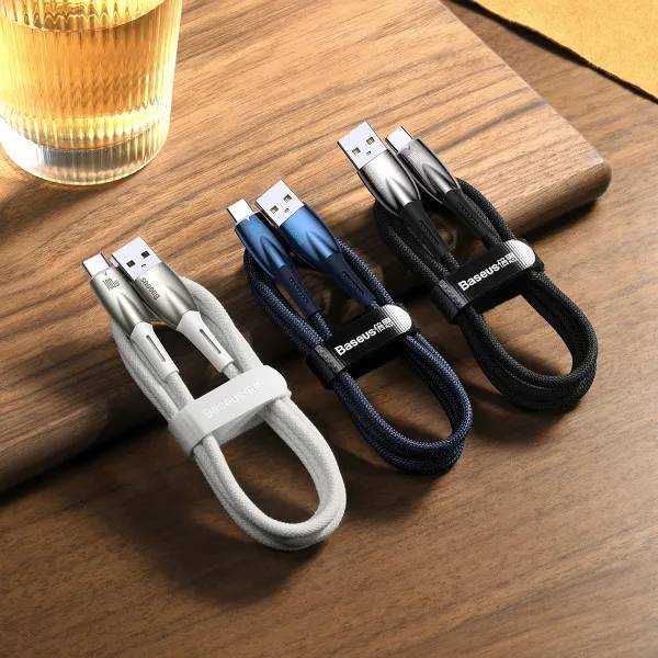 Фото - Кабель синхронизации данных Baseus USB Type-C 100W 1m Black (CADH000401)