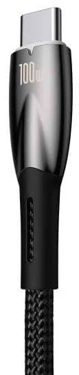 Фото - Кабель синхронизации данных Baseus USB Type-C 100W 1m Black (CADH000401)